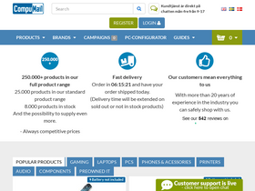 'compu-mail.se' screenshot