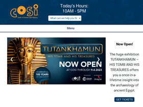 'cosi.org' screenshot