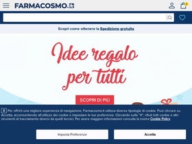 'farmacosmo.it' screenshot