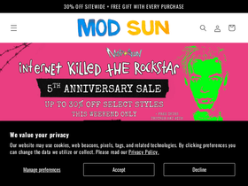 modsunmusic.com