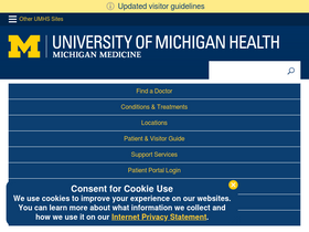 'uofmhealth.org' screenshot