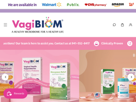 vagibiom.com homepage screenshot