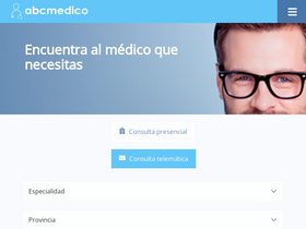 'abcmedico.cl' screenshot