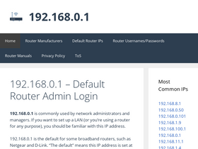 '192-168-0-1login.org' screenshot