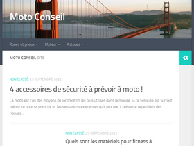 'motoconseil.fr' screenshot