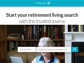 'comfortlife.ca' screenshot