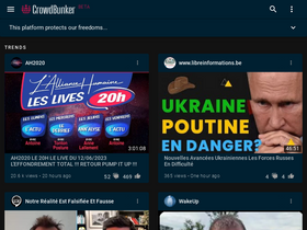 'crowdbunker.com' screenshot