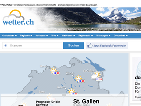 'wetter.ch' screenshot
