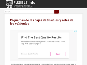 'fusible.info' screenshot