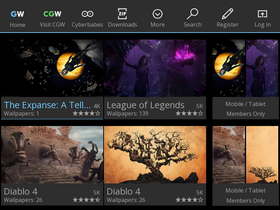 'gamewallpapers.com' screenshot