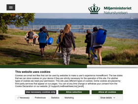 'naturstyrelsen.dk' screenshot