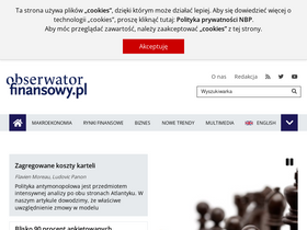 'obserwatorfinansowy.pl' screenshot