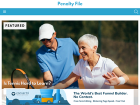 'penaltyfile.com' screenshot