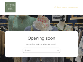 lescintresdores.com website screenshot