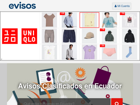 'evisos.ec' screenshot