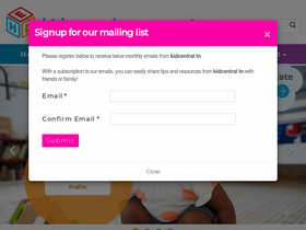 'kidcentraltn.com' screenshot