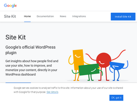 'sitekit.withgoogle.com' screenshot