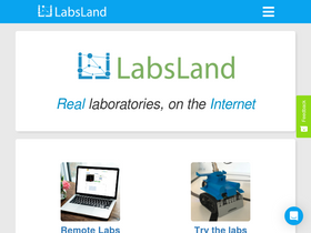 'labsland.com' screenshot
