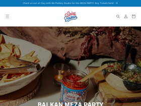thespicybalkan.com homepage screenshot