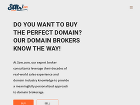 'sawbrokers.com' screenshot
