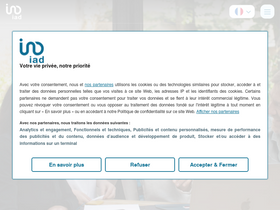 'iadfrance.com' screenshot