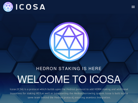 'icosa.pro' screenshot
