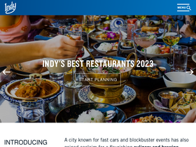 'visitindy.com' screenshot