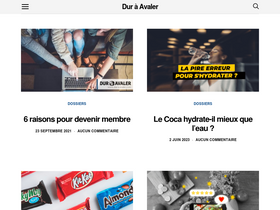 'dur-a-avaler.com' screenshot