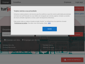 'turijobs.pt' screenshot