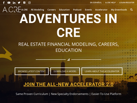 'adventuresincre.com' screenshot