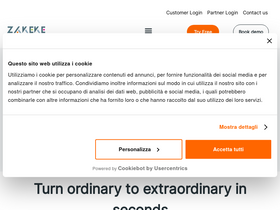 'zakeke.com' screenshot