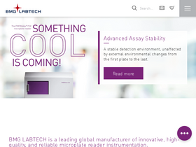 'bmglabtech.com' screenshot