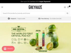 'greyhaze.co.uk' screenshot