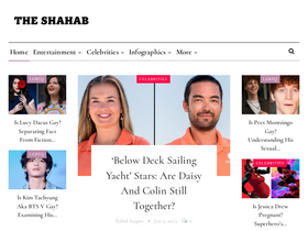 'theshahab.com' screenshot
