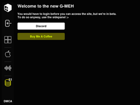 'g-meh.com' screenshot