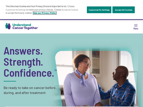 'understandcancertogether.com' screenshot