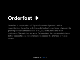 'orderfast.com' screenshot