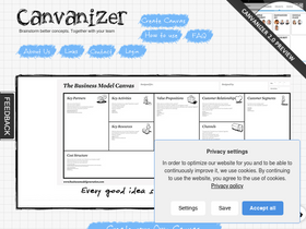 'canvanizer.com' screenshot