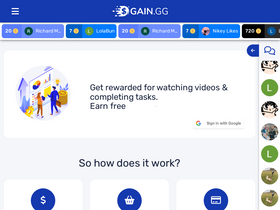 'gain.gg' screenshot