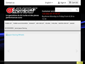 'laurent-motors.com' screenshot