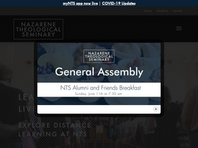 'nts.edu' screenshot