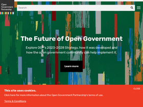 'opengovpartnership.org' screenshot