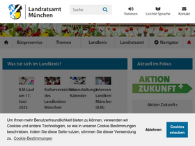 'schulamt.landkreis-muenchen.de' screenshot