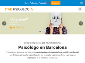 'itaepsicologia.com' screenshot