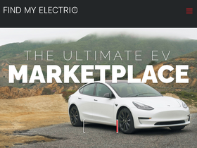 'findmyelectric.com' screenshot