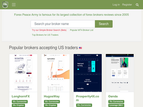 'forexpeacearmy.com' screenshot