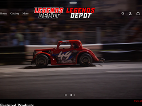 legendsdepot.com homepage screenshot