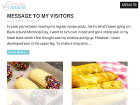 'bakeatmidnite.com' screenshot