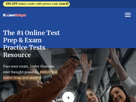 'examedge.com' screenshot