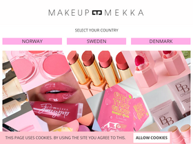 'makeupmekka.com' screenshot